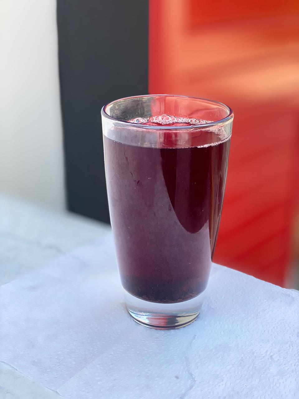 Agua de Jamaica de Litro