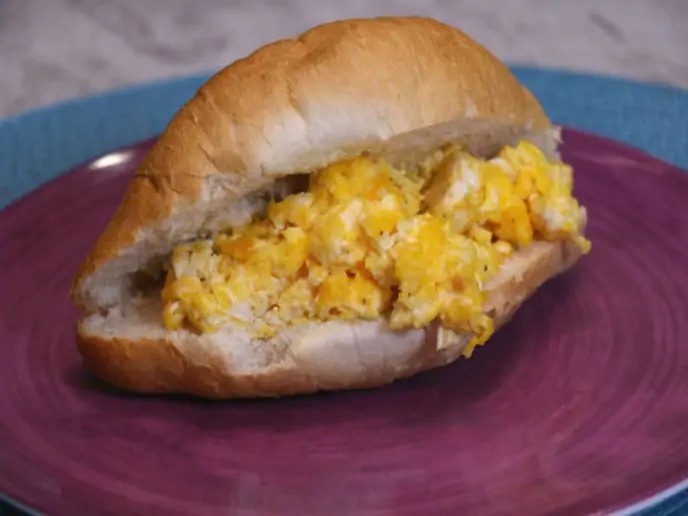 Torta de Huevo con Jamón