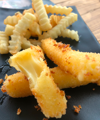 Kushiage de Queso