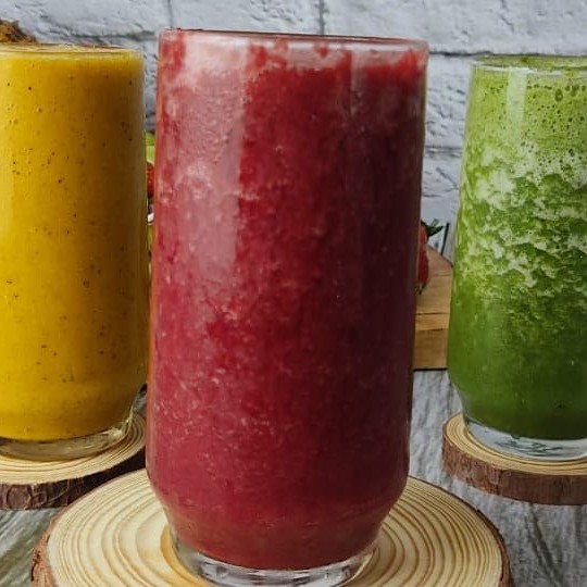 Sucos com propriedades antioxidante e emagrecedora.