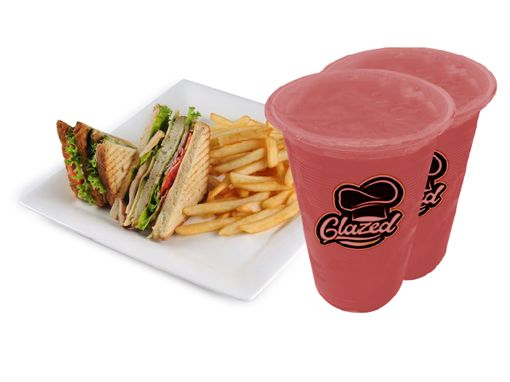 Club Sándwich más 2 Jugos