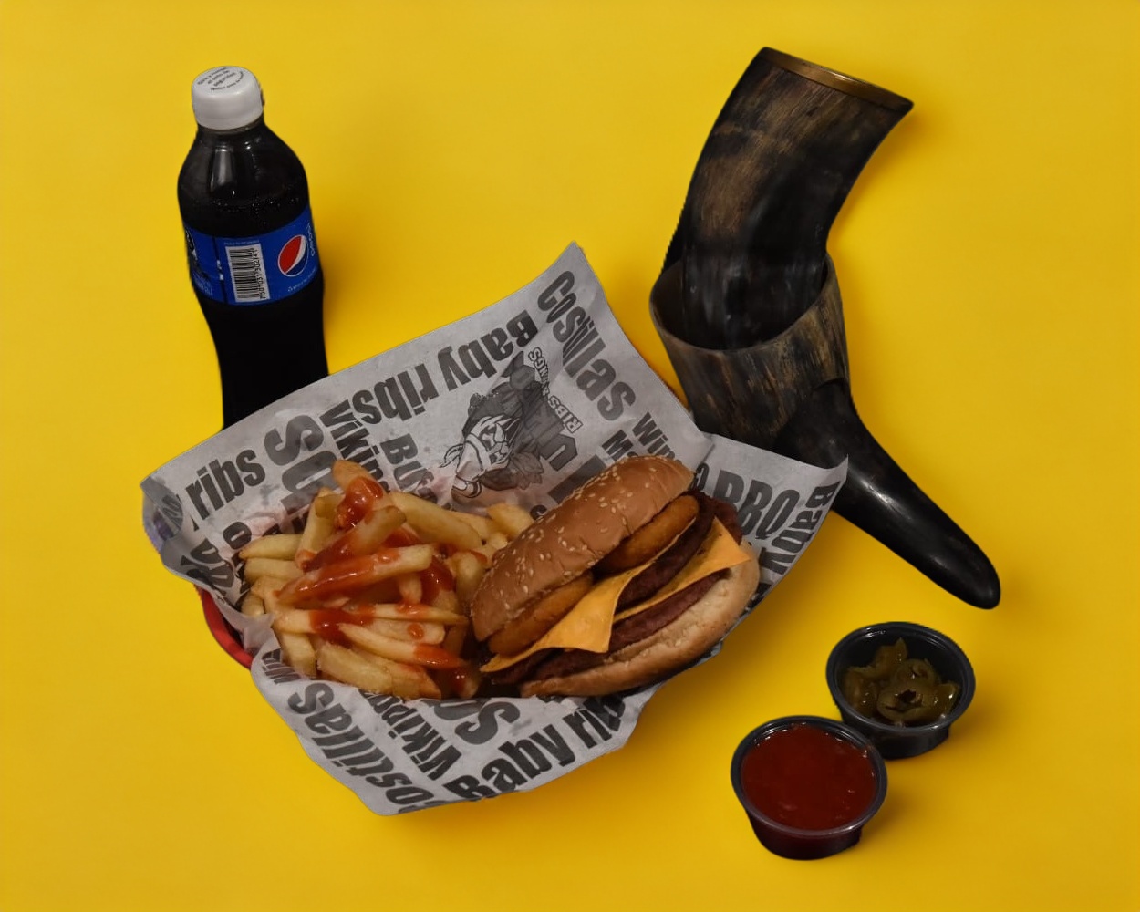 Hamburguesa Vikingos