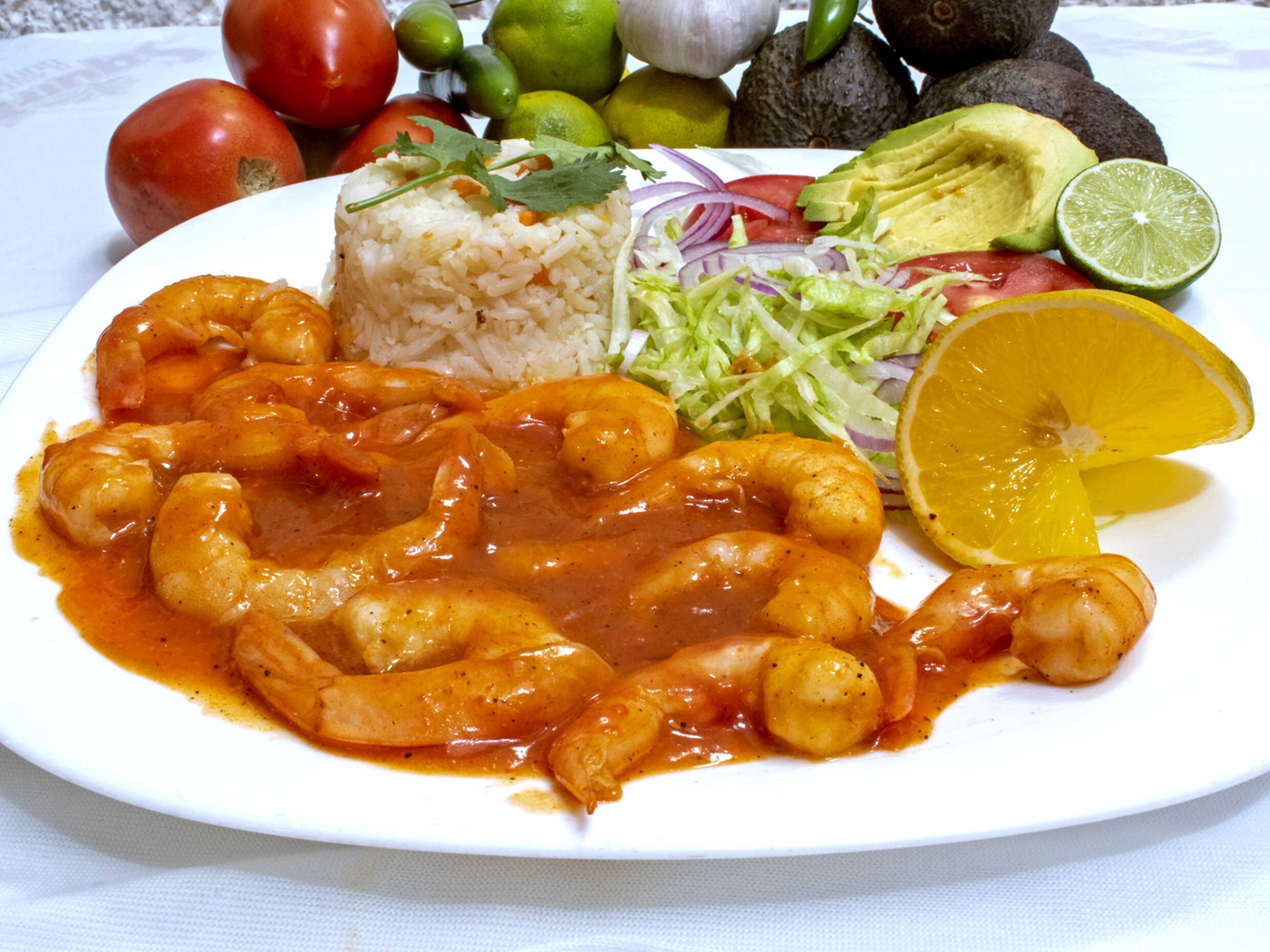 Camarones A La Diabla