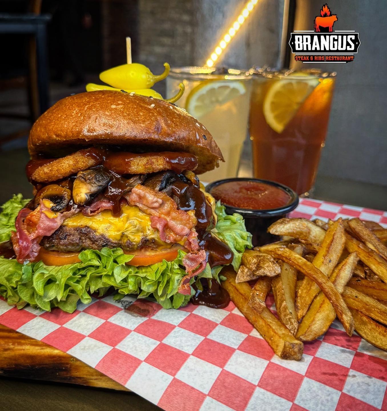 Hamburguesa BBQ