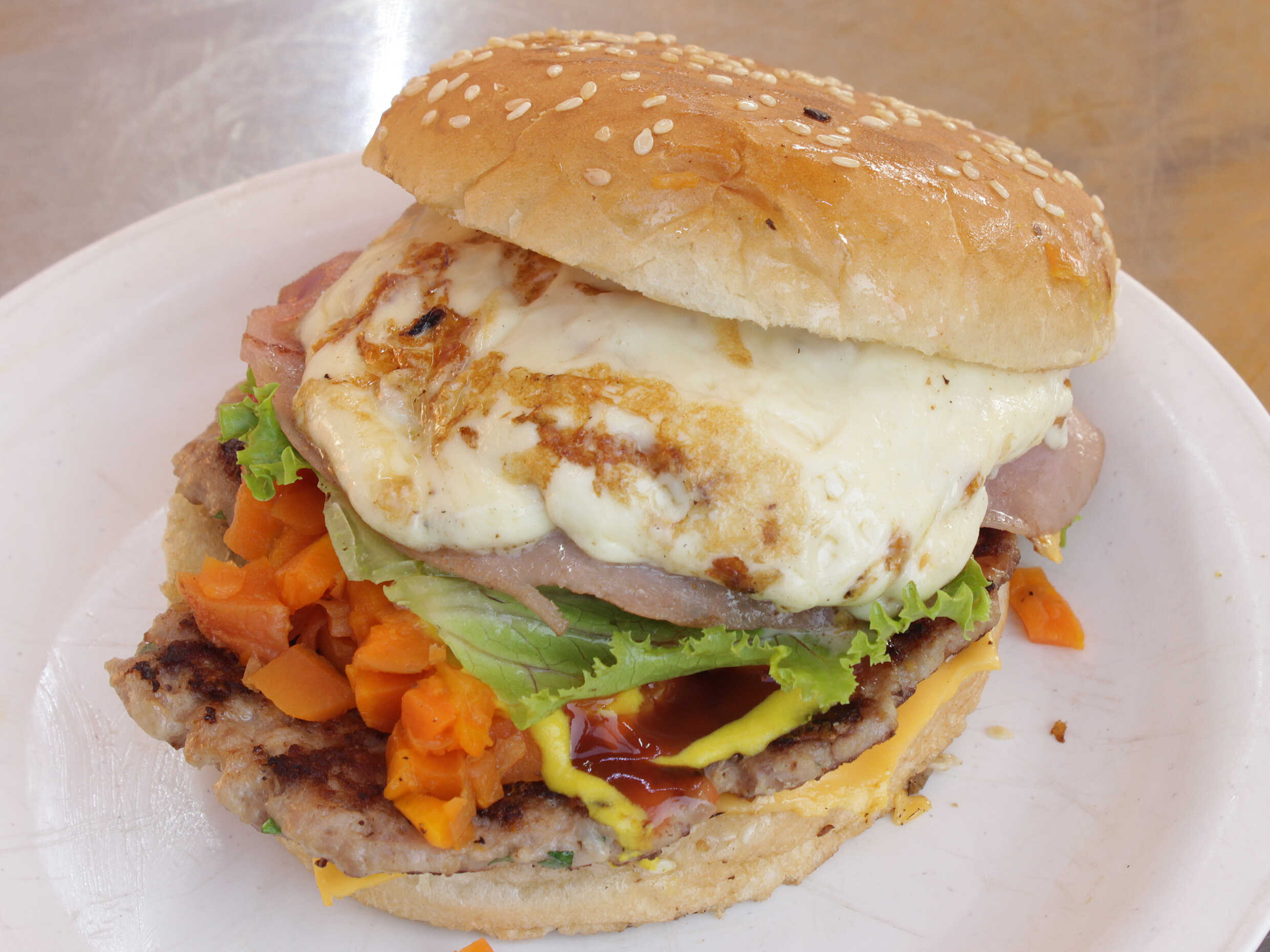 Hamburguesa Hawaiana