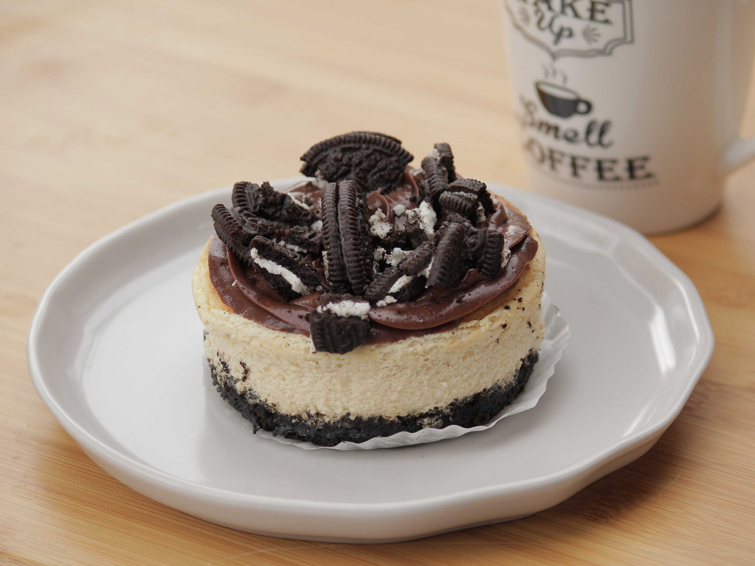 Pastel Mini de Cheesecake de Oreo