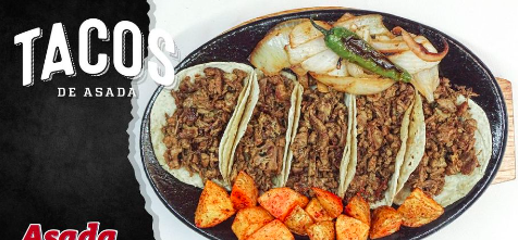 Orden 5 Tacos de Sirloin