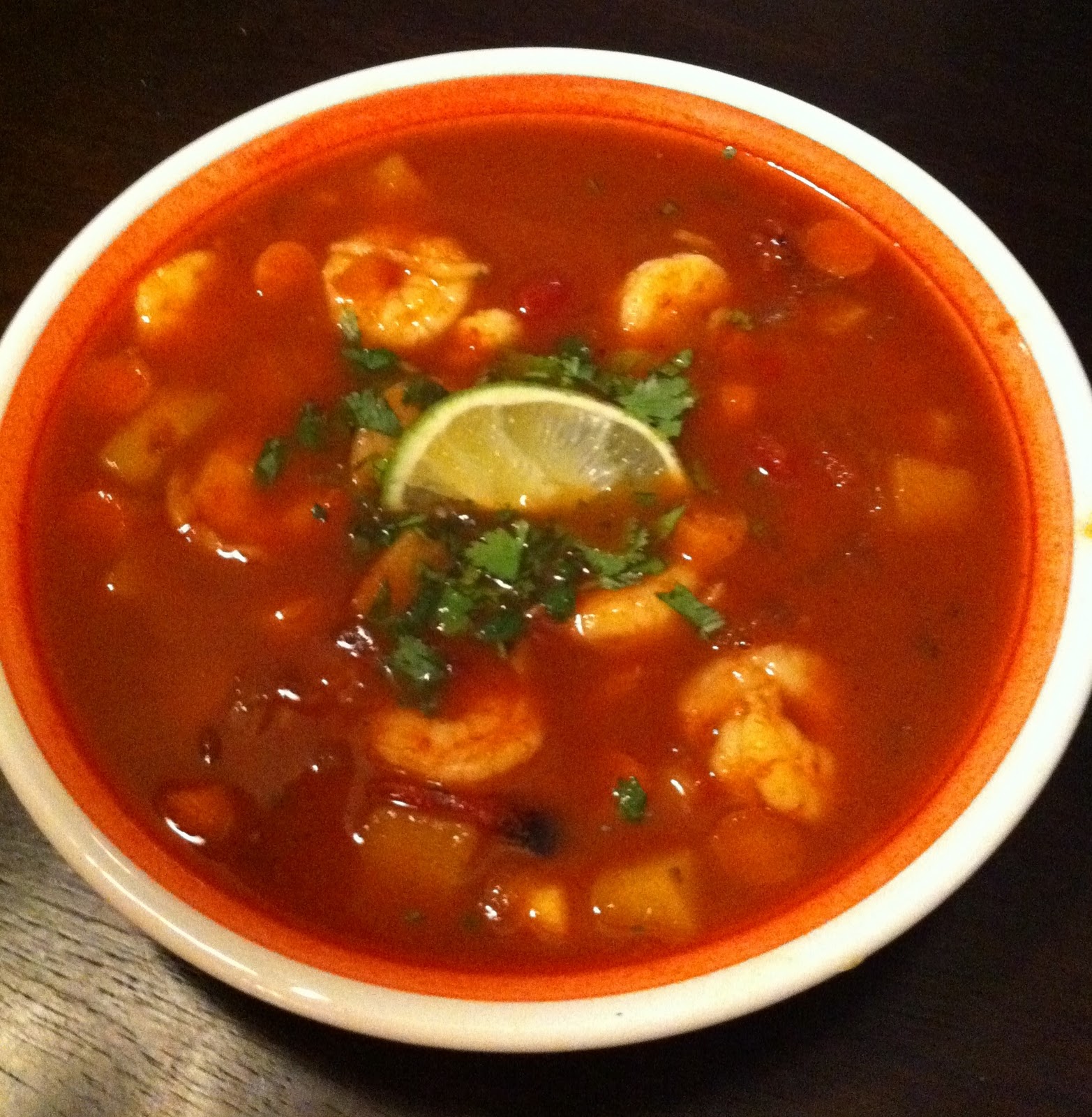 Medio Caldo Camarón.