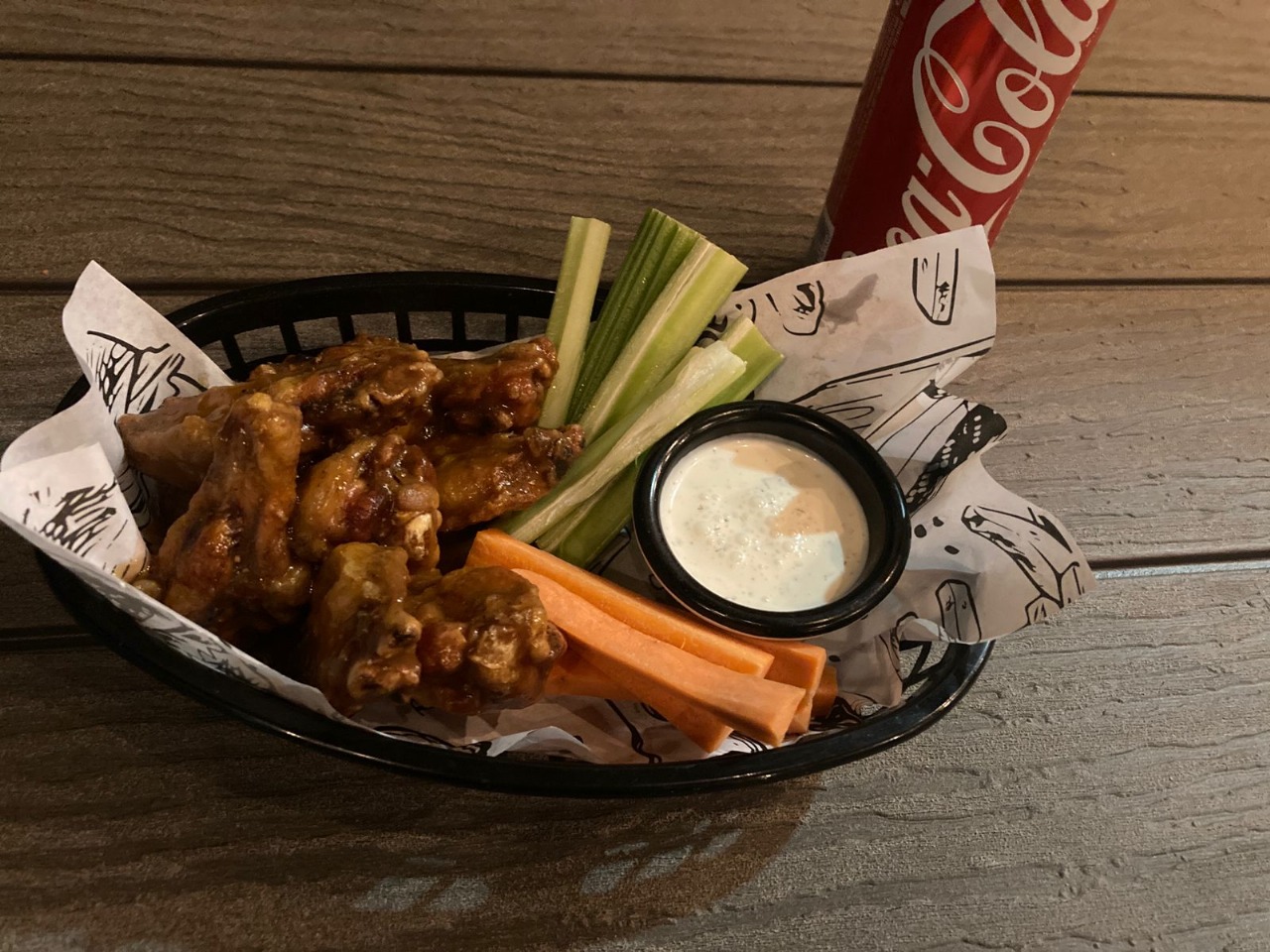 Alitas Orden de 350 G