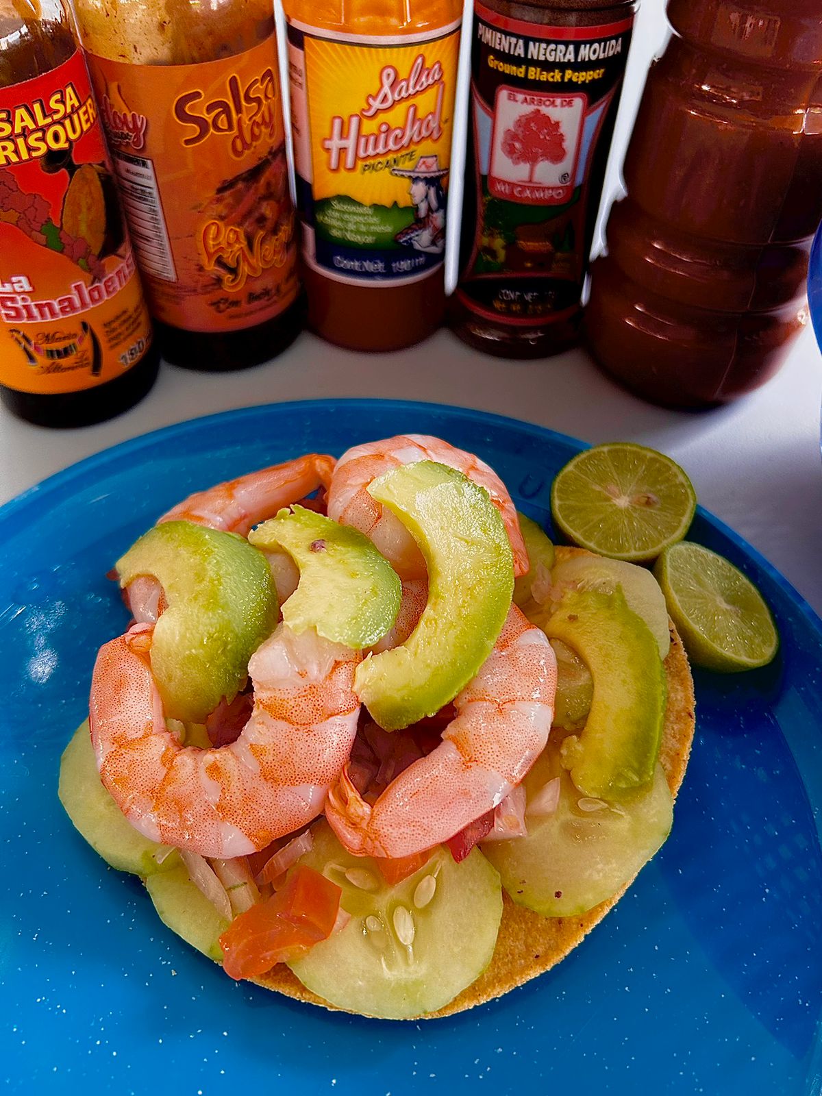 TOSTADA DE CAMARON !