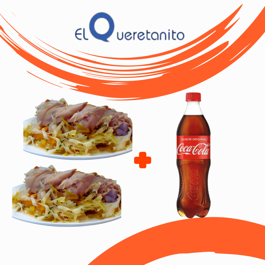 2 Manitas en Vinagre + 1 Coca 600 Ml