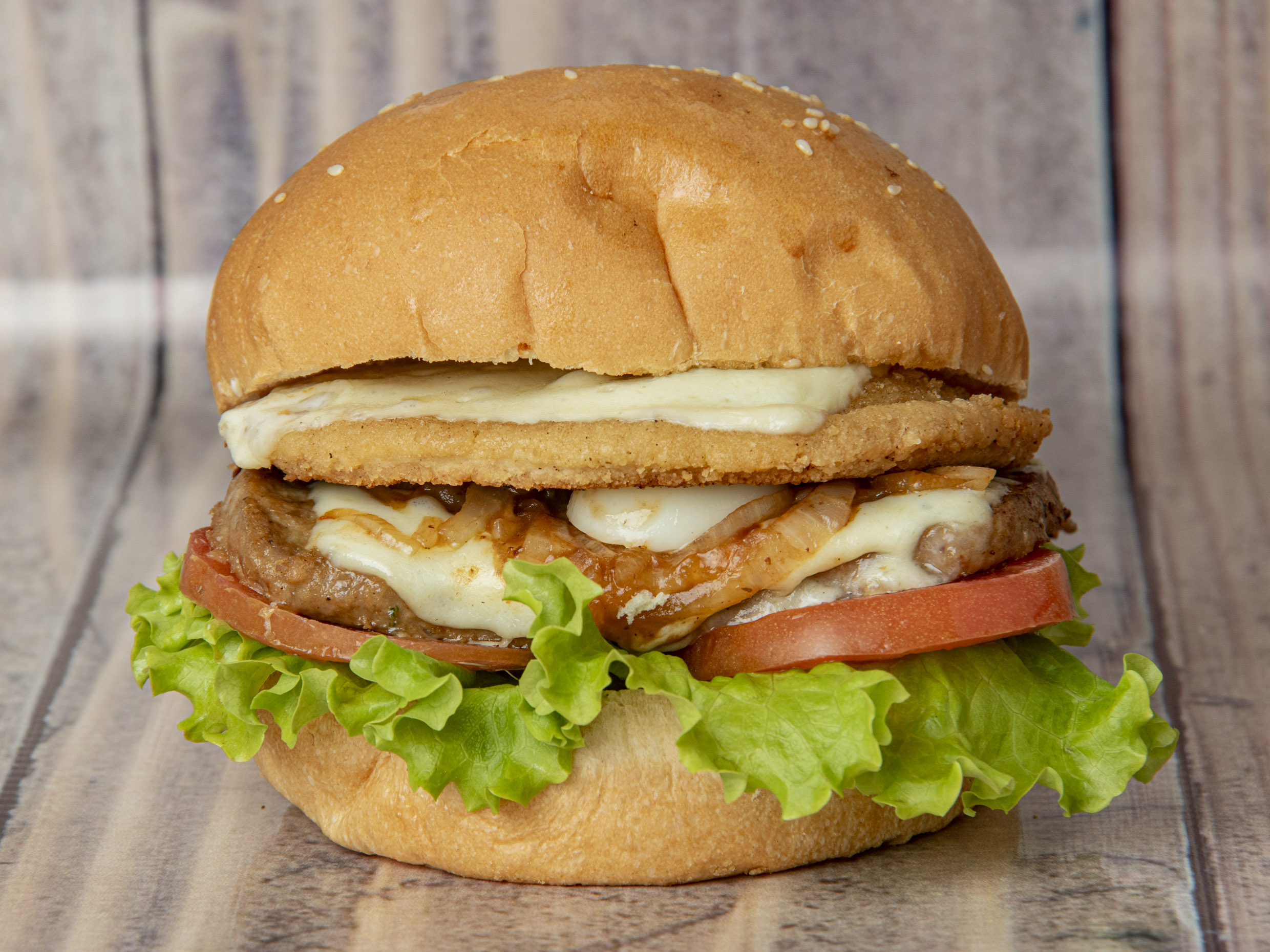 Hamburguesa Doble Mixta