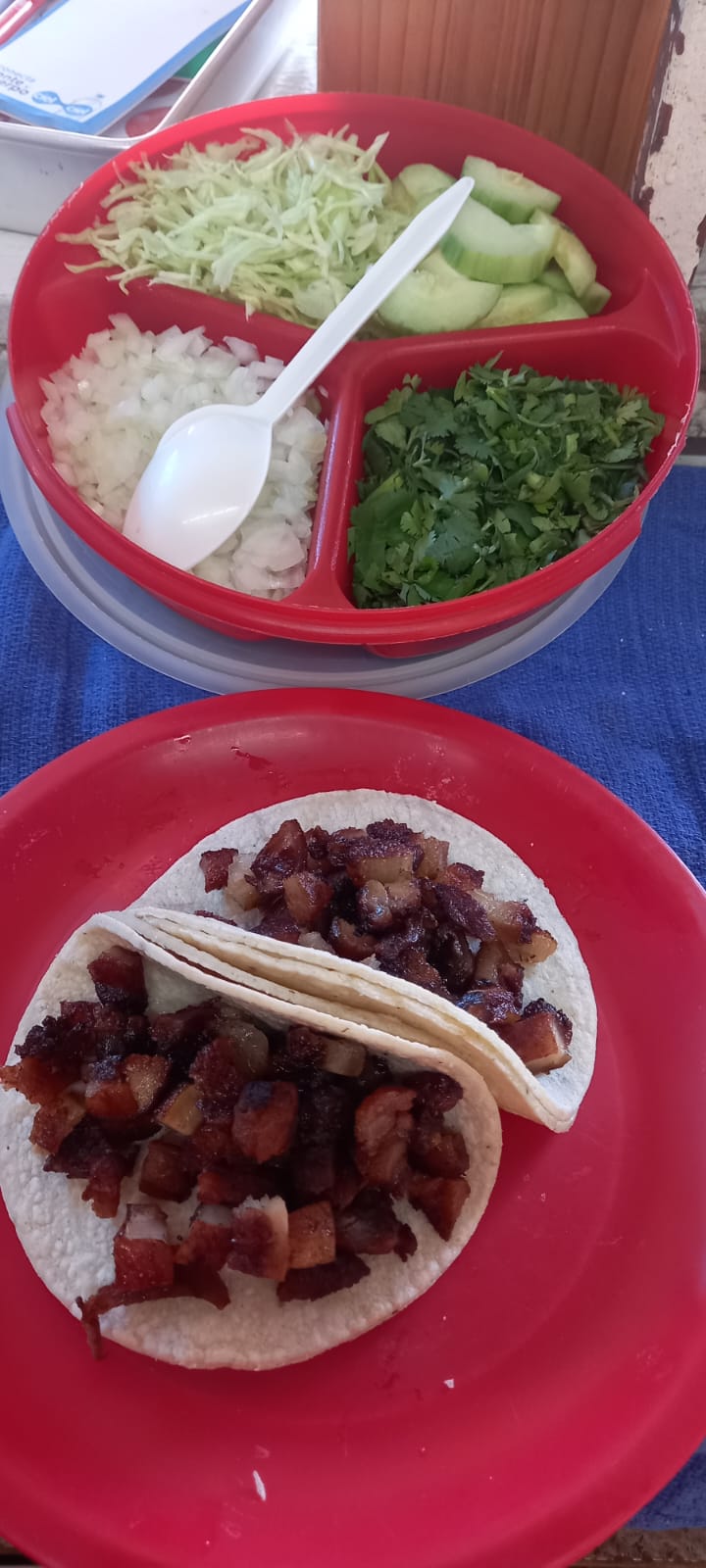 Taco de Chicharrón Natural