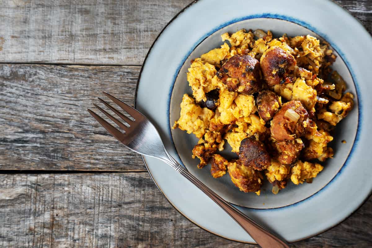 Desayunos Huevos con Chorizo