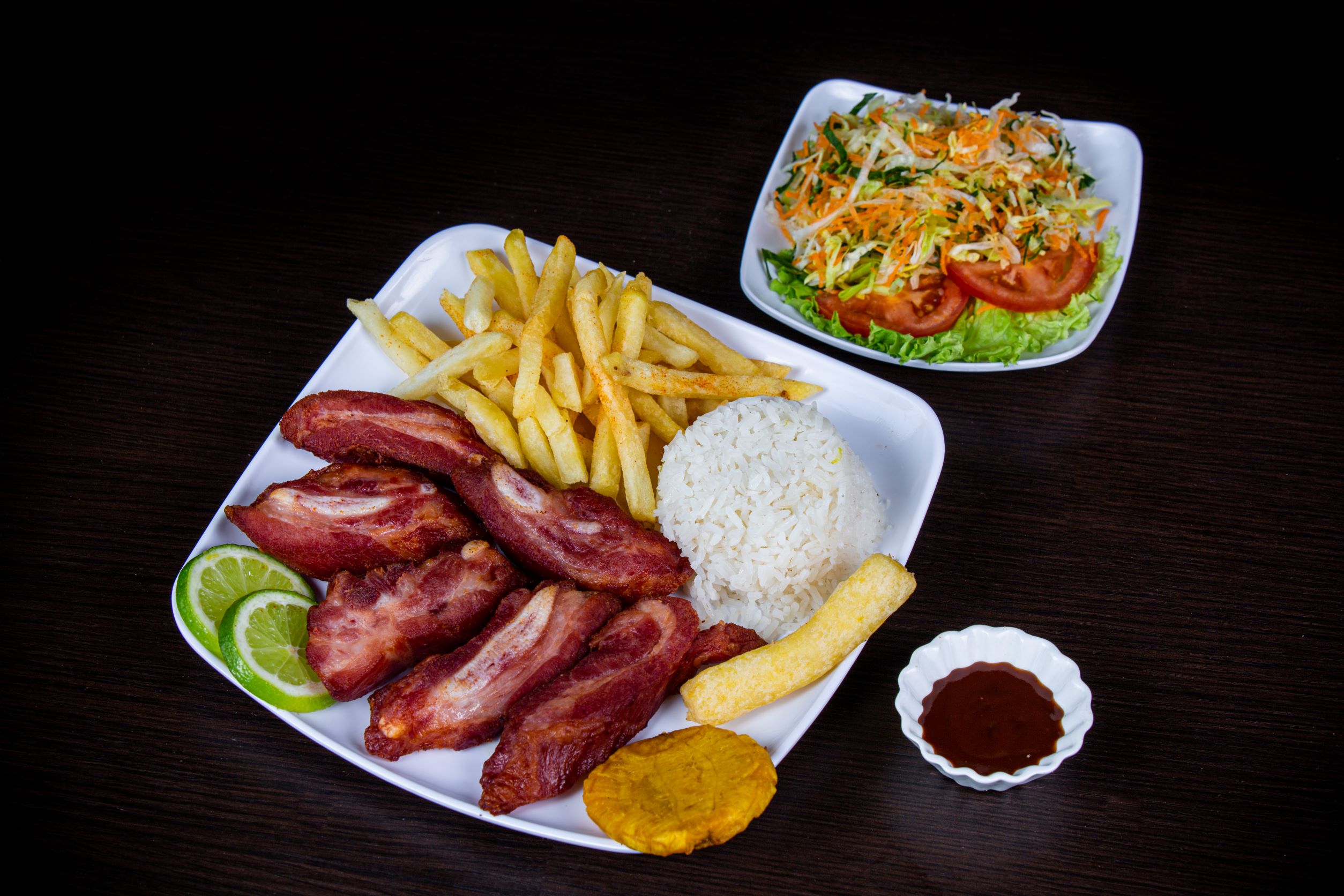 Costilla de cerdo mediano