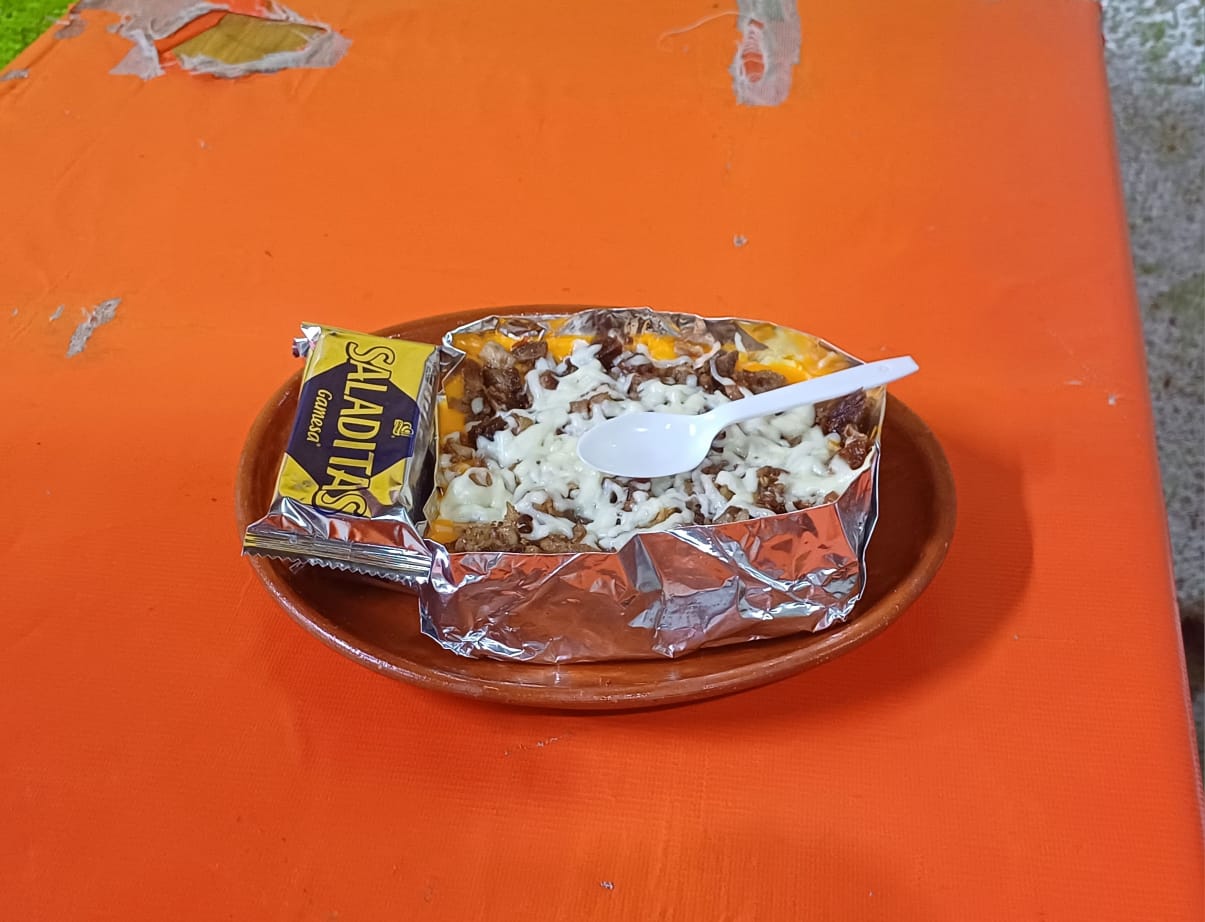 Papa con Bistec