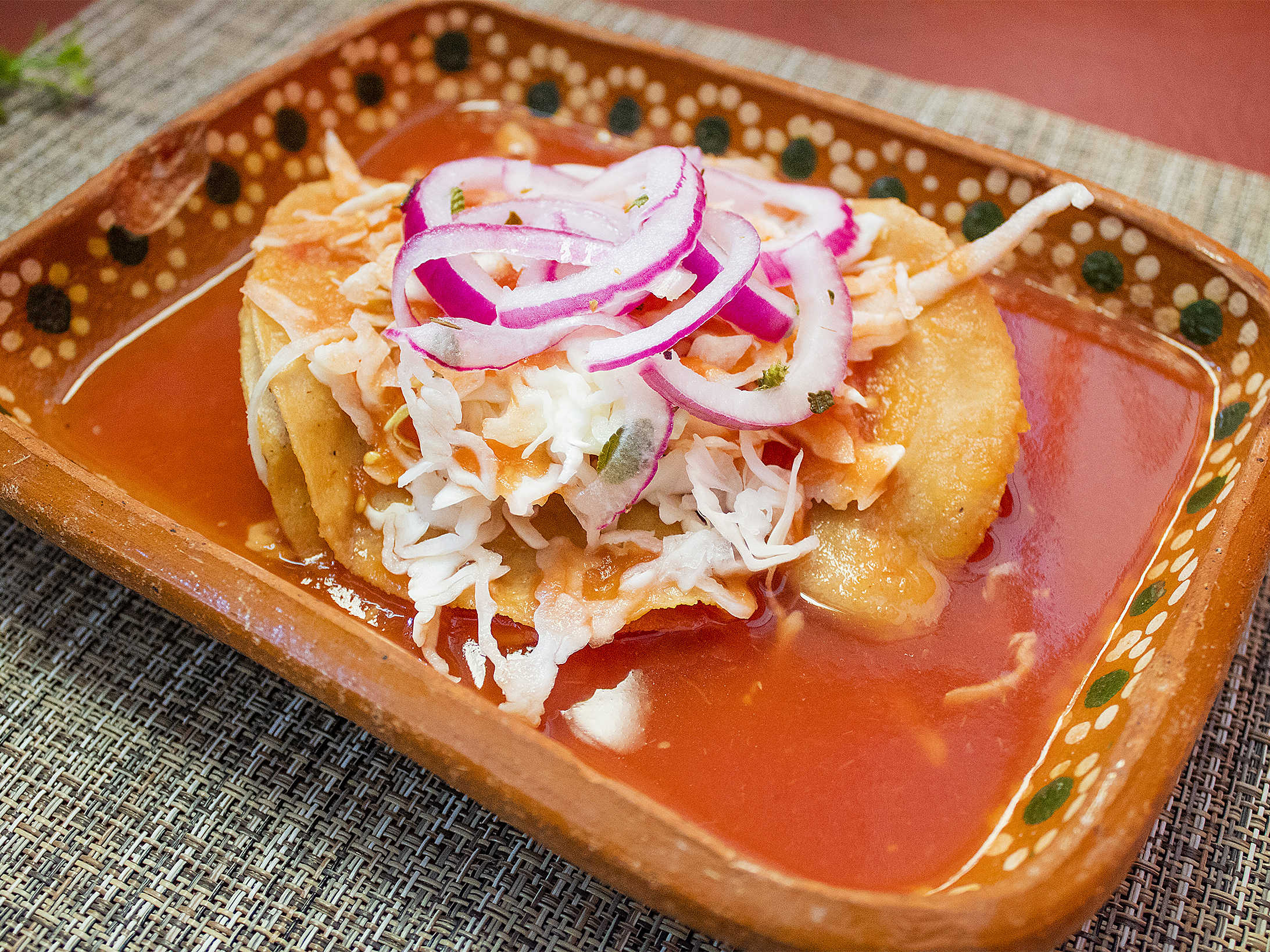 Taco dorado requeson