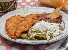 Chilaquiles con Milanesa