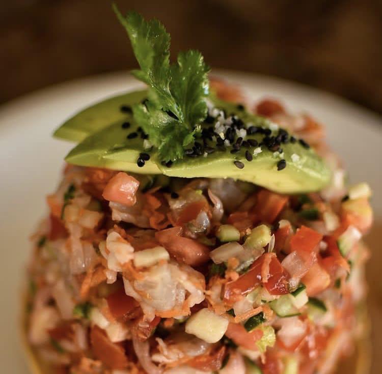 Vallarta de camaron tostada