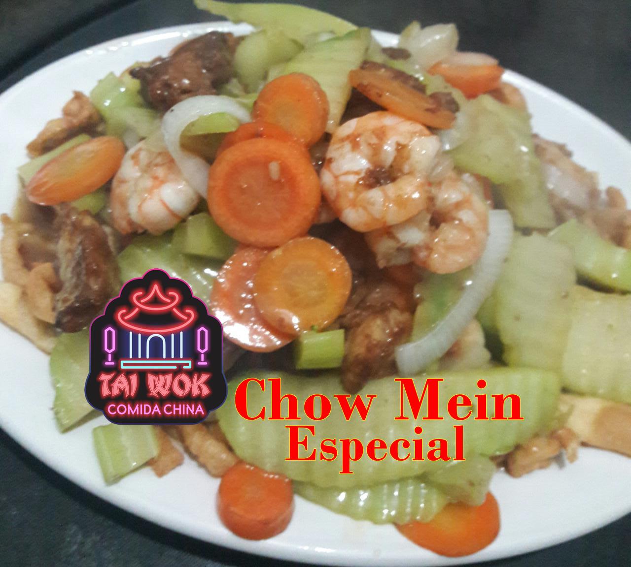 Chow Mein de Camarón