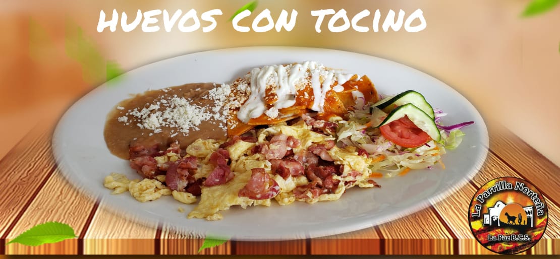 Huevos con Tocino