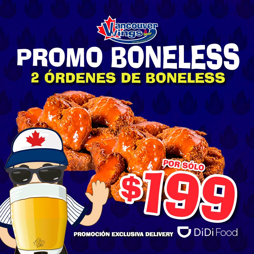 2 Ordenes de Boneless