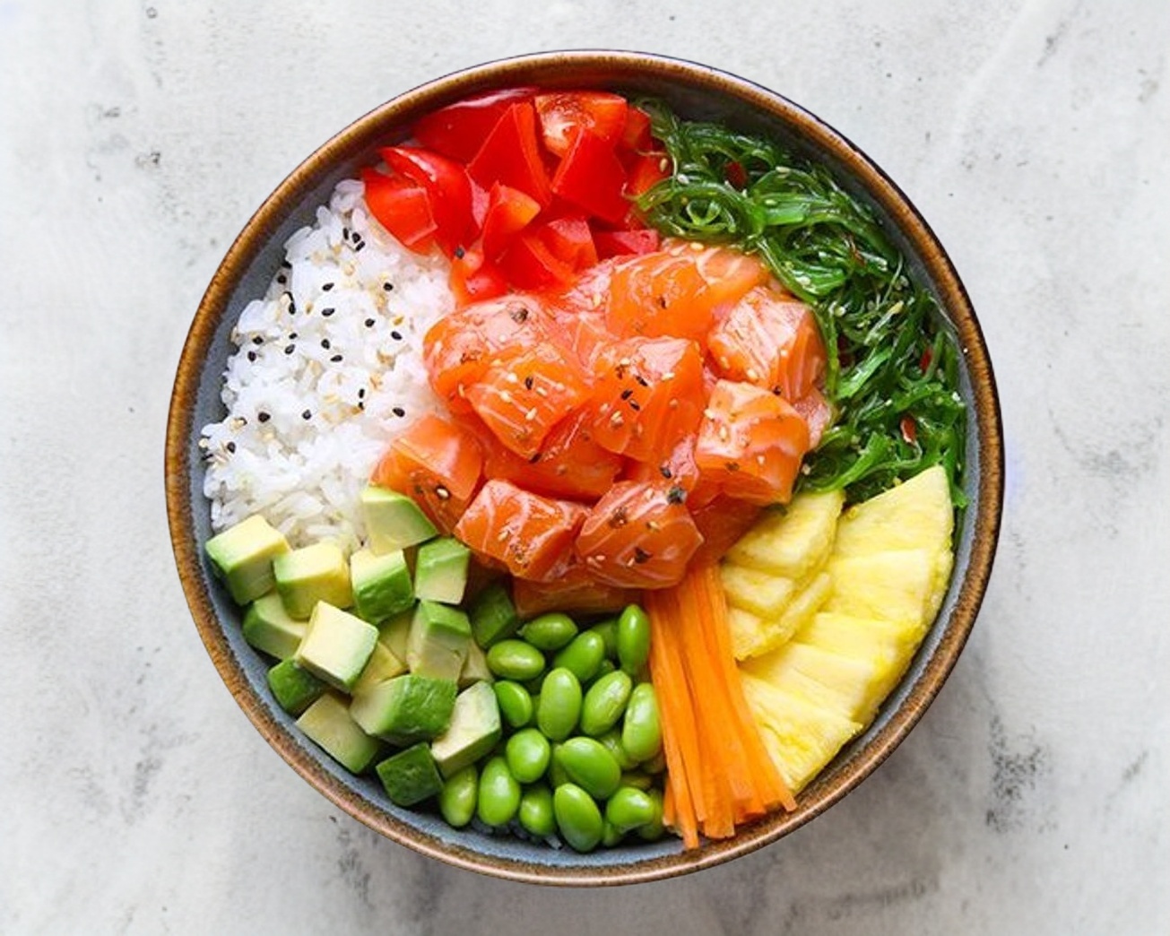 SUSHI BOWL SALMÓN