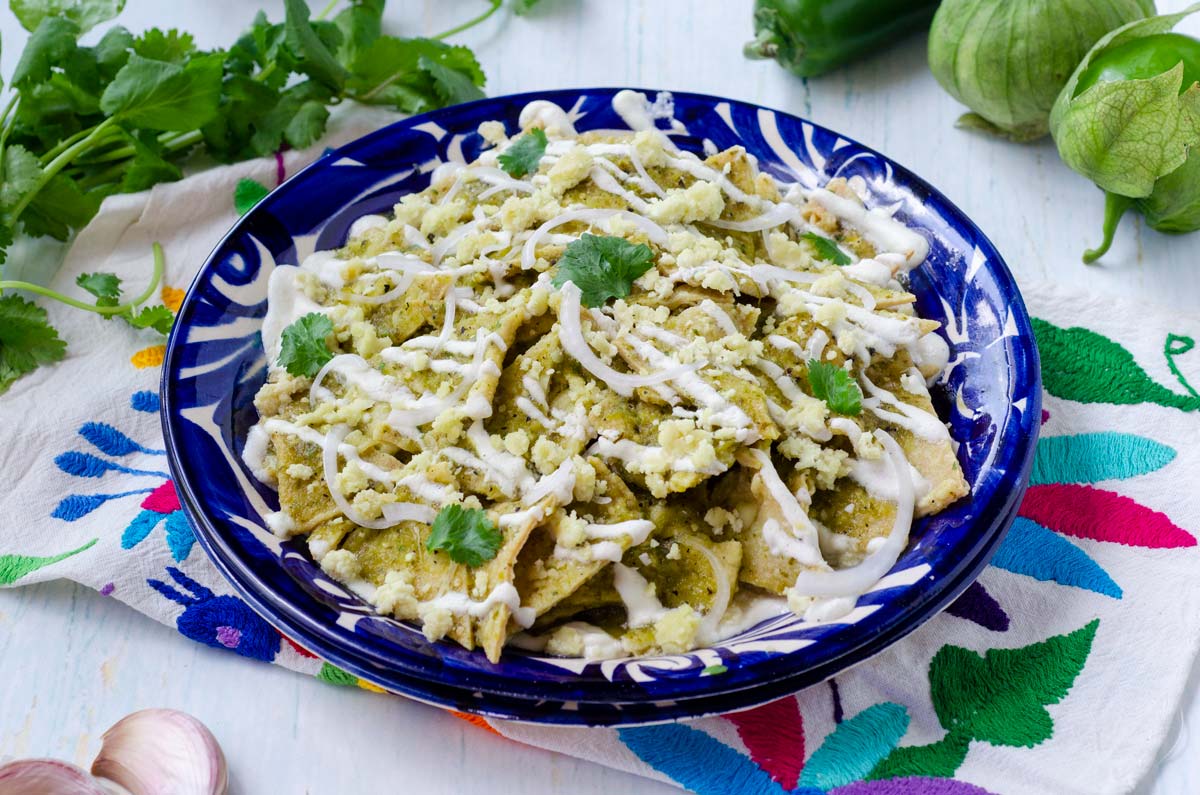 Chilaquiles Poblanos