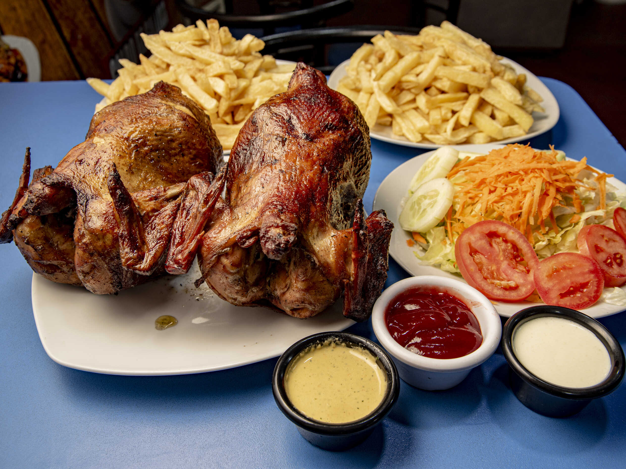 2 Pollos a la Leña