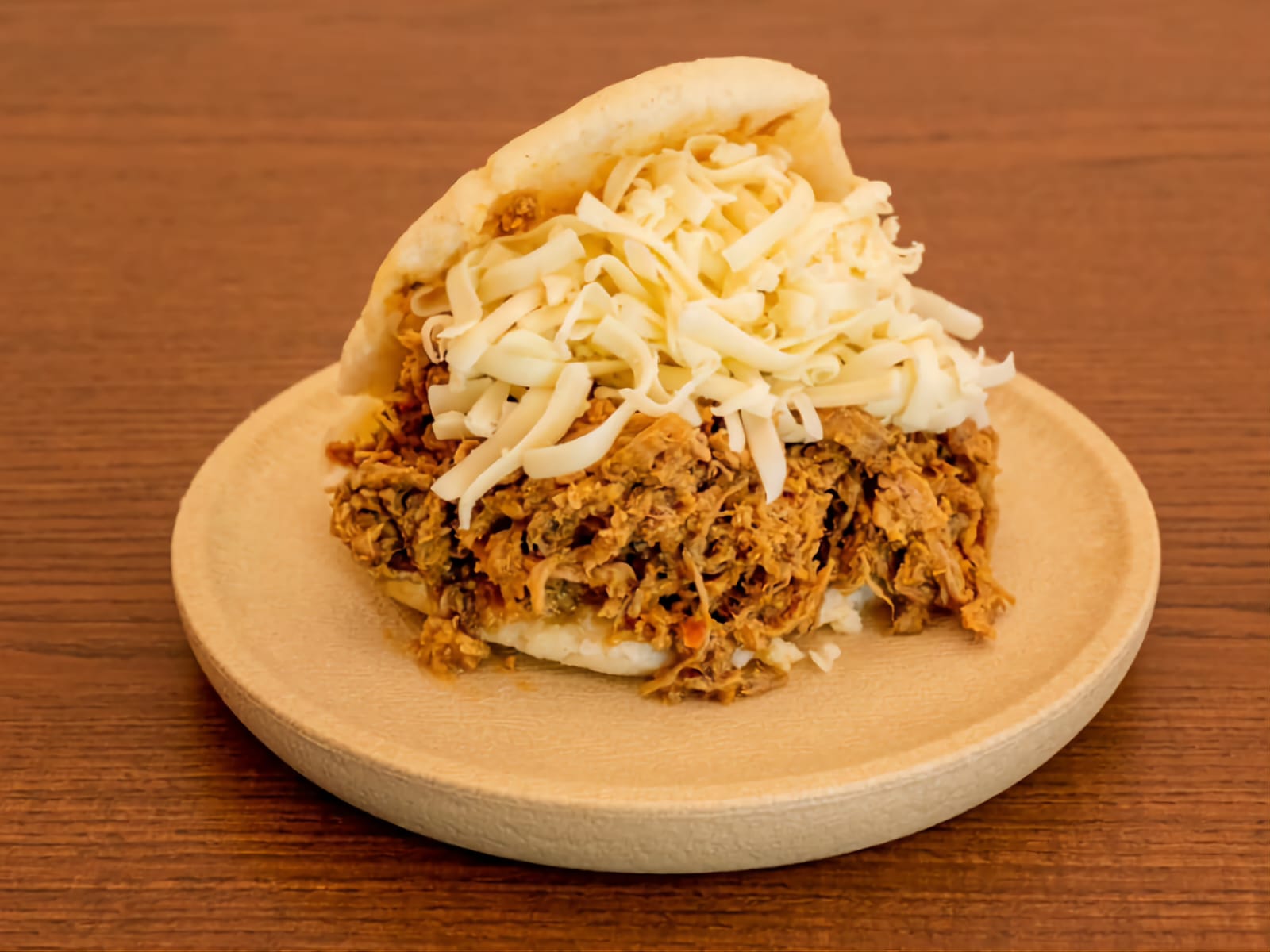 Arepa Peluda.