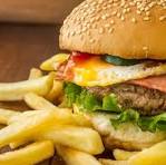 Hamburguesa Sencilla de Res con Papas