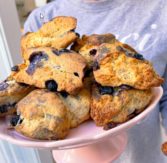 Scone de Blueberries