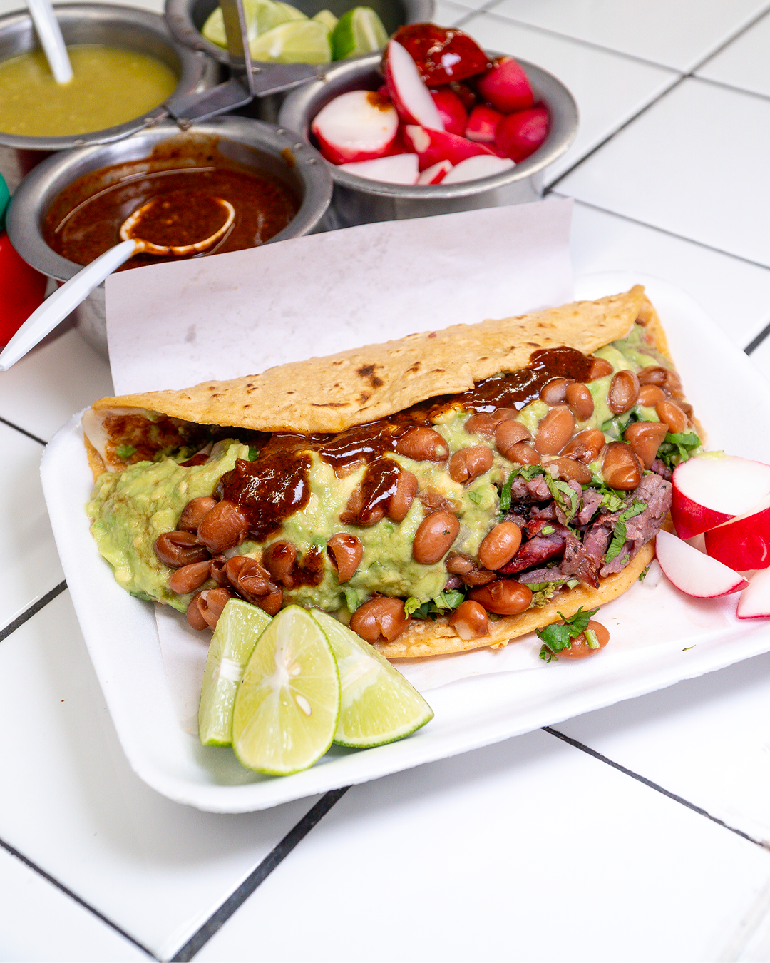 Quesadilla de Lengua de Maíz