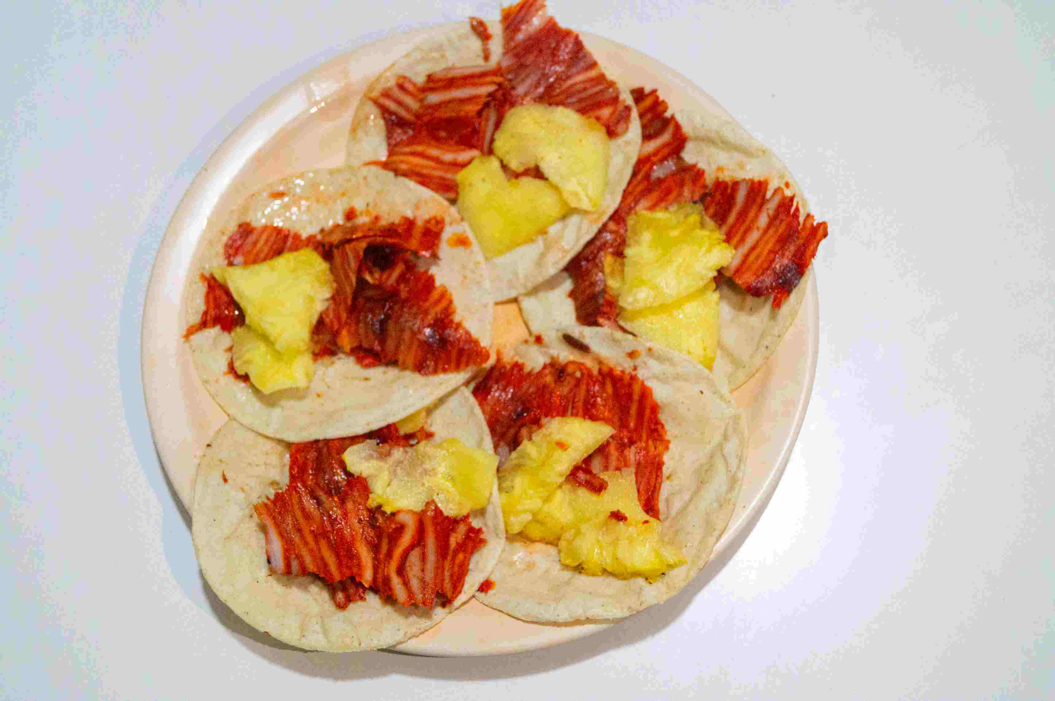 TACO AL PASTOR CON T. DE HARINA