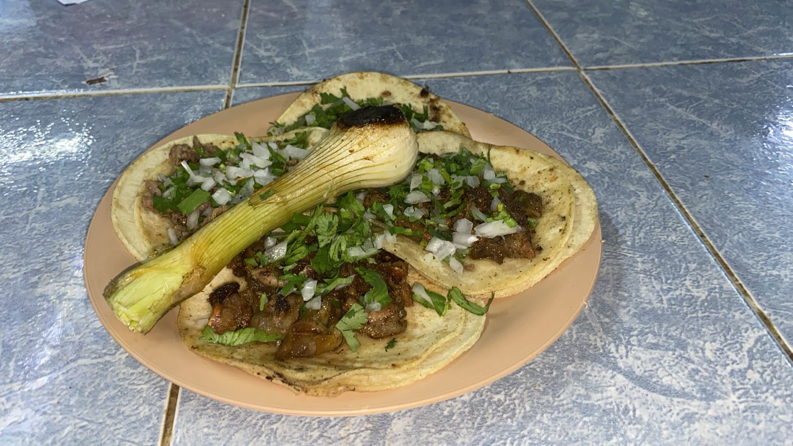 Taco de Pastor con Queso