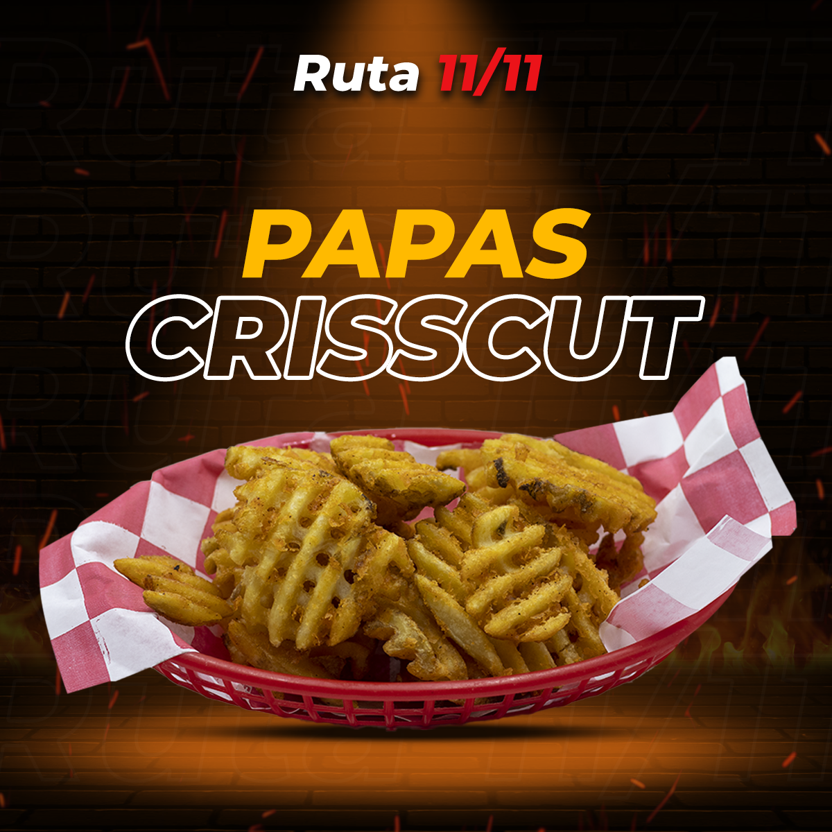 Papas Crisscut