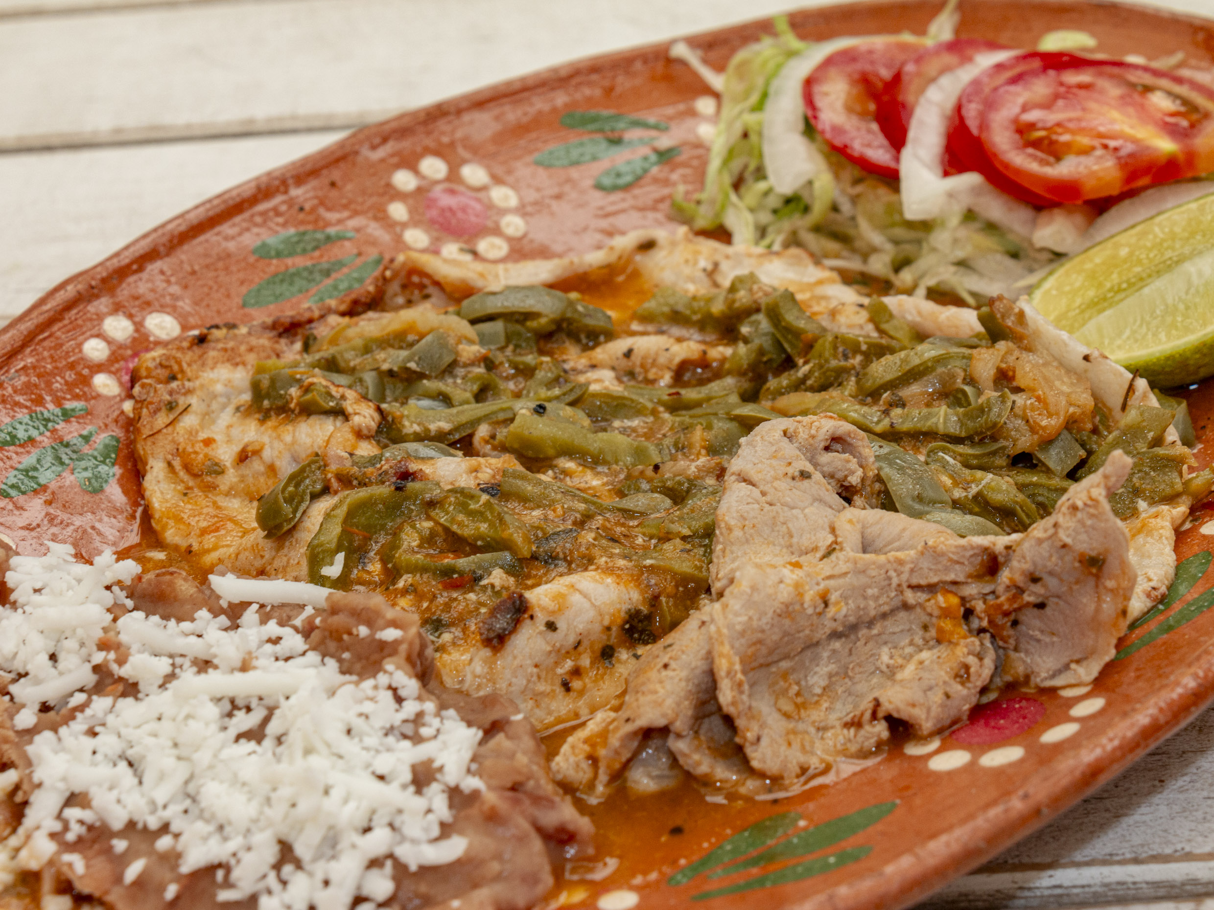 Bistec con nopales
