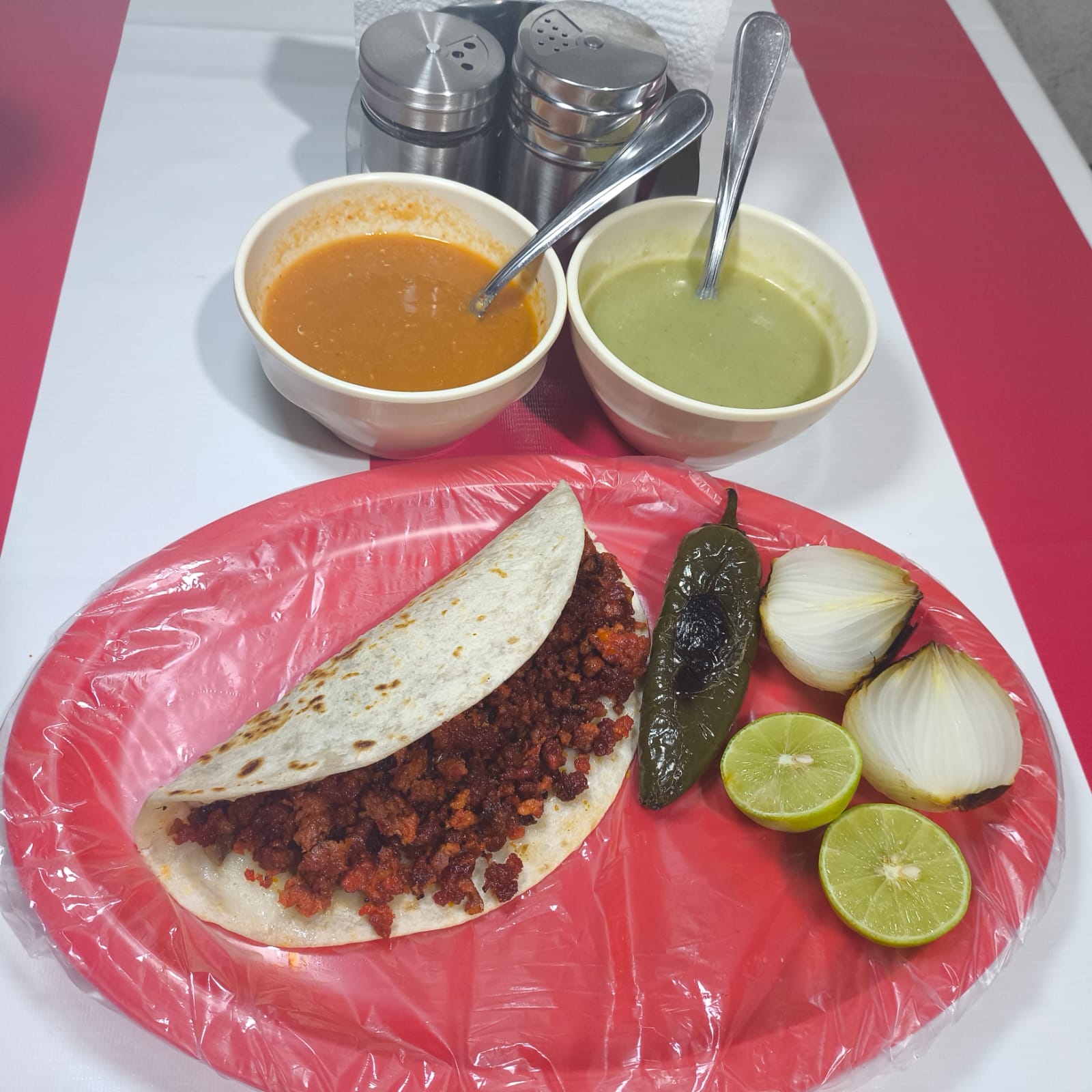 Quesadilla Sencilla de Chorizo