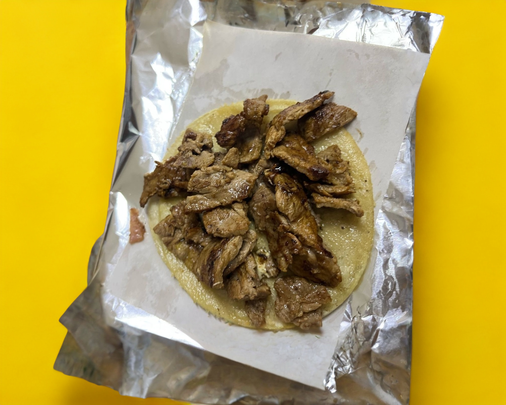 Taco de bistek