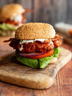 Burger Maple Bacon