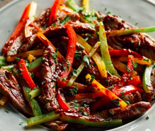 Fajitas de Arrachera (Para 2 Personas)