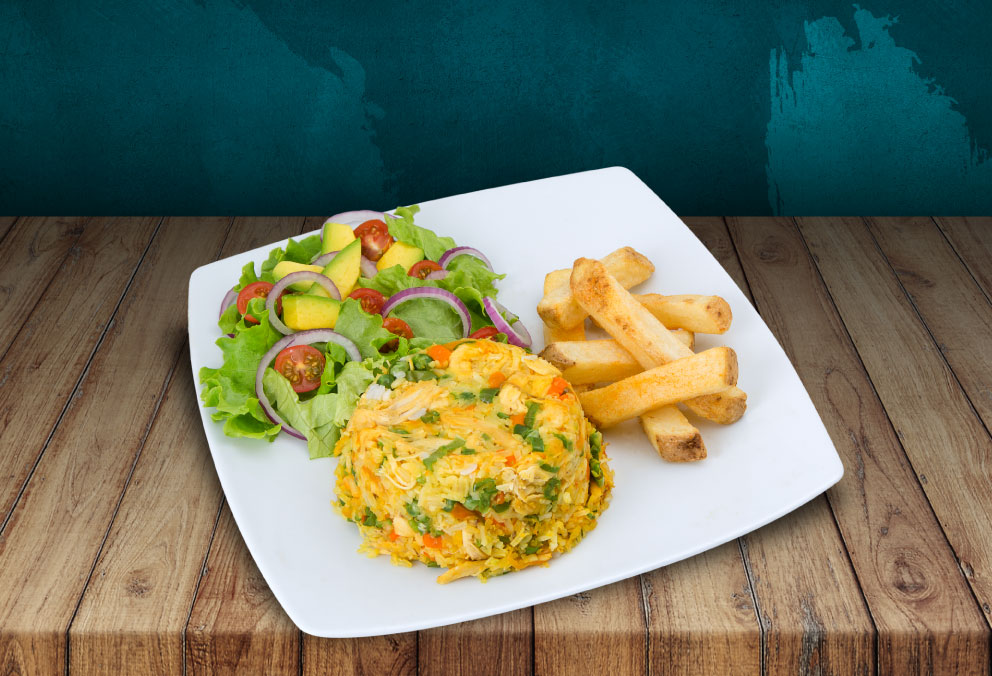 Combo Arroz con Pollo del Día+Limonada
