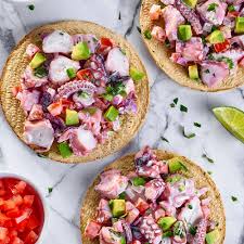 Tostada de Pulpo