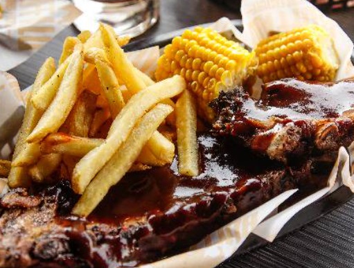 Combo Baby Bufalo Ribs + Papas