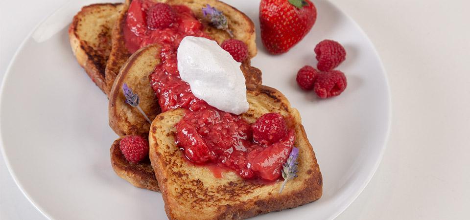 Pan Francés con Frutos Rojos