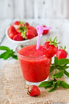 Jugo Natural de Fresa