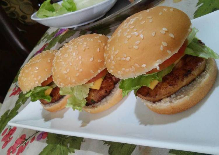 Mini Hamburguesa de Pollo