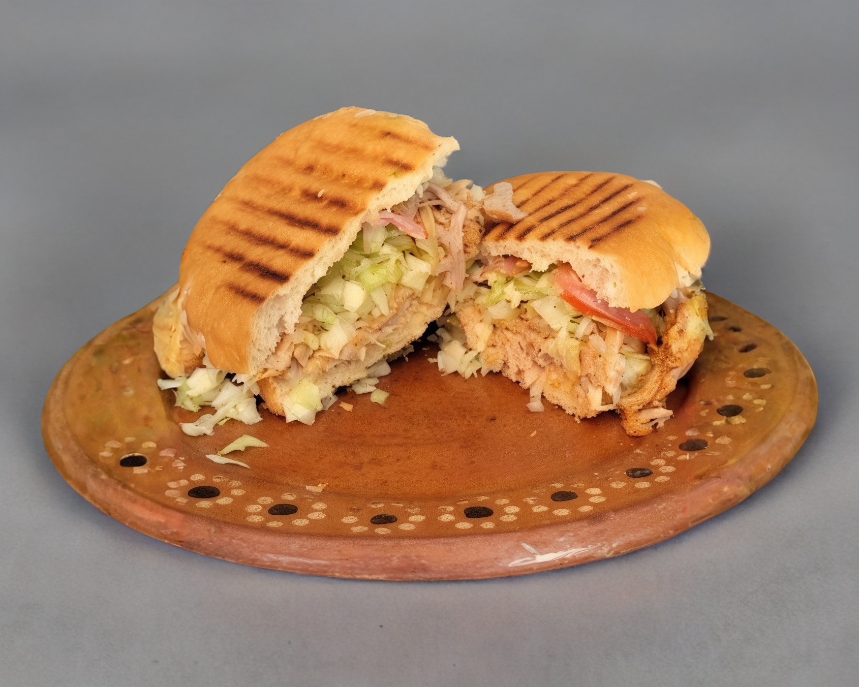 3 Tortas de Cochinita Sencilla.