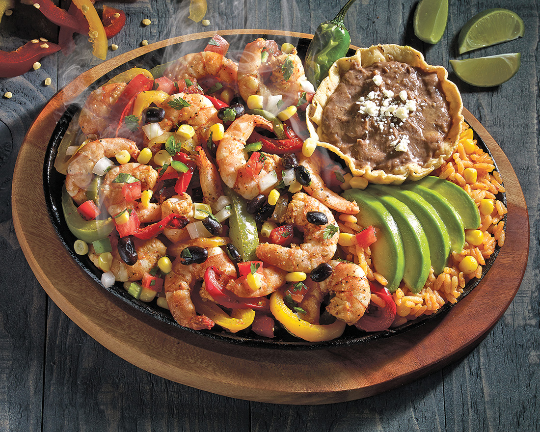 Fajitas Camaron