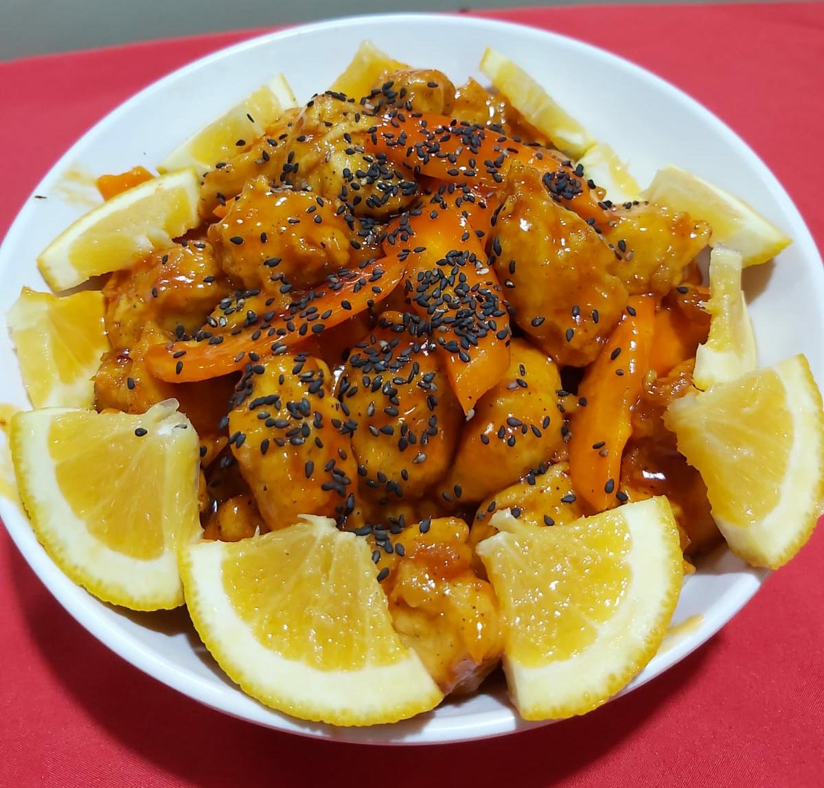 Pollo a la Naranja